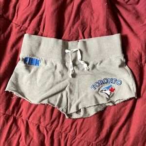 PINK Blue Jays Shorts!